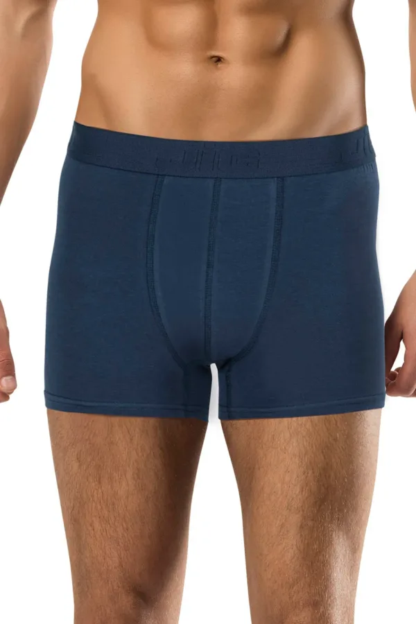 Pack de 4 boxer bleu pour homme – Image 2