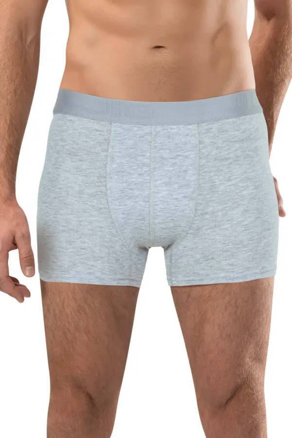 Pack de 4 boxer gris clair pour homme – Image 2