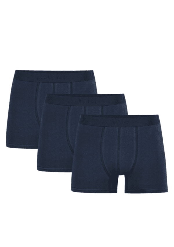 Pack de 3 boxer bleu pour homme