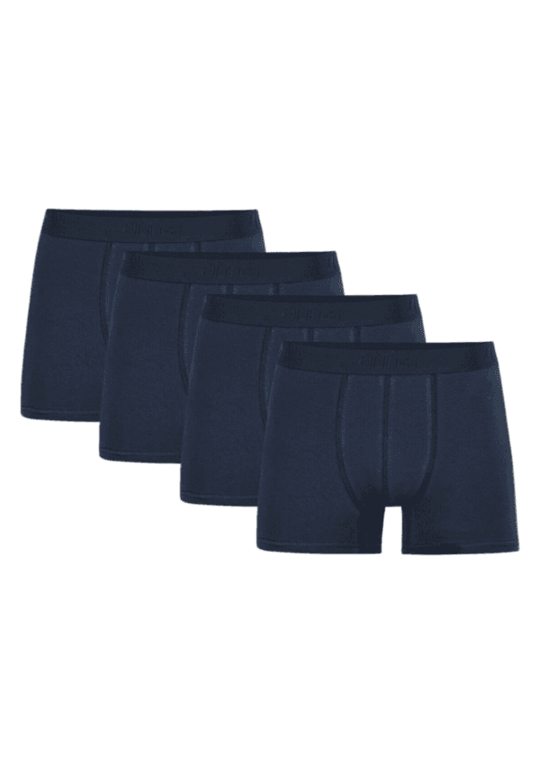 Pack de 4 boxer bleu pour homme